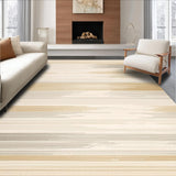 Ultra Soft Area Rug, Non Slip, Stain Resistant, Washable Area Rugs for Living Room, Bedroom, Sand Dune Stripe(Beige)
