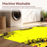 Charming Yellow Sun Motif(Yellow)