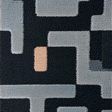 Ultra Soft Area Rug, Non Slip, Stain Resistant, Washable Area Rugs for Living Room, Bedroom, Autumn Mushroom Black Entryway Non-Slip Rug(Black)