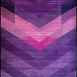 Ultra Soft Area Rug, Non Slip, Stain Resistant, Washable Area Rugs for Living Room, Bedroom, Charming Vintage Inspired Detail(Purple)