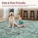 Elegant Minimalist Trellis Style(Green)