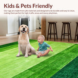 Charming Plush Green Oasis(Green)