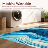 Vibrant Oceanic Color Splash(Blue)
