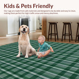 Inviting Dual Tone Textured Weave(Green)