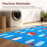 Delightful Fun Shroom Motif(Blue)