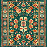 Artistic Vibrant Bloom Composition(Green)