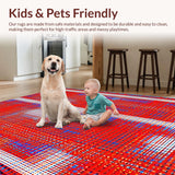 Colorful Contemporary Spot Art(Red)