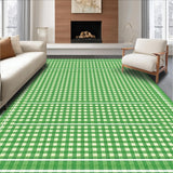 Rustic Checkerboard Visual Appeal(Green)