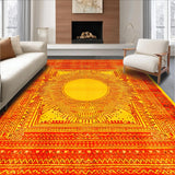 Eclectic Sun Inspired Decorative(Red)