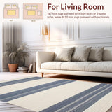 Elegant Coastal Striped Aesthetic(Beige)