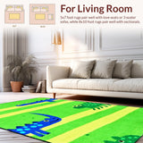 Cheerful Green Toned Illustration(Green)