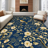 Cozy Rustic Floral Accents(Blue)