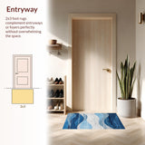 Chic Modern Artful Overlay(Blue)