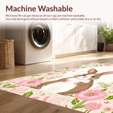 Elegant Hued Flower Motif(Pink)