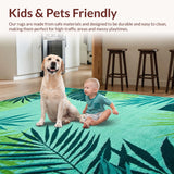 Earthy Teal Botanical Fusion(Blue)