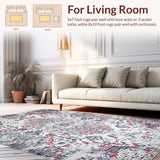 Contemporary Textured Floral Theme(Red)