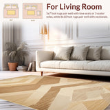 Contemporary Warmth Arrow Motif(Beige)
