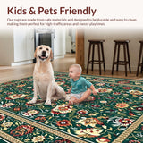 Classic Diamond Patterned Throw(Green)