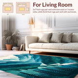 Chic Minimalist Forest Imagery(Blue)