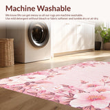 Cute Shaggy Contemporary Flair(Pink)