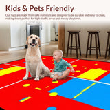 Color Splash Educational Play Surface(Red)