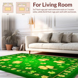 Minimalist Shamrock Linear Elements(Green)