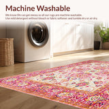 Chic Rose Toned Geometric Design(Pink)