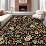 Vibrant Abstract Botanical Aesthetic(Black)