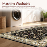 Cozy Earthy Tones Tiled Effect(Black)