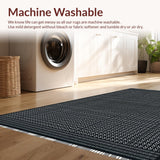 Artful Reversible Tiled Motif(Black)