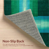 Bold Abstract Illusionary Waves(Green)