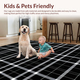 Trendy Minimalist Buffalo Plaid(Black)