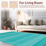 Bright Geometric Artful Fusion(Blue)