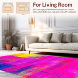 Bold Abstract Expressionist Vibe(Pink)