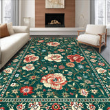 Elegant Earthy Tones with Floral Touches(Green)