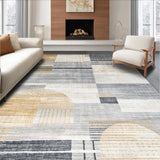 Sophisticated Abstract Gray Gold Fusion(Gray)