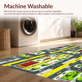 Cityscape Colorful Interactive Map(Black)