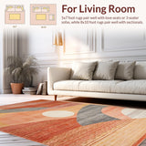 Stylish Minimalist Circular Design(Red)
