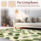 Graceful Floral Harmony in Tones(Ivory)