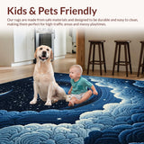 Enchanting Stellar Round Decor(Blue)