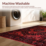 Contemporary Ogee Print(Red)