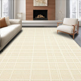 Ultra Soft Area Rug, Non Slip, Stain Resistant, Washable Area Rugs for Living Room, Bedroom, Runner with Dotted and Beige Hue(Beige)