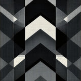 Artistic Geometric Tiled Composition(Black)