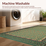 Ultra Soft Area Rug, Non Slip, Stain Resistant, Washable Area Rugs for Living Room, Bedroom, Stylish Abstract Natural Palette(Beige)