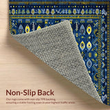 Luxurious Multicolored Tribal Composition(Blue)