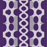 Ultra Soft Area Rug, Non Slip, Stain Resistant, Washable Area Rugs for Living Room, Bedroom, Trendy Minimalist Patterned Appeal(Purple)