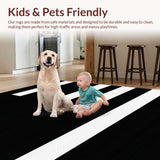 Elegant Monochrome Textured Weave(Black)