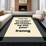 Contemporary Funny Phrase Decor(Beige)