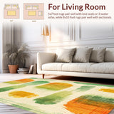 Kids Tropical Surfboard Palm Tree Area(Beige)