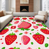 Charming Pastel Strawberry Motif(Pink)